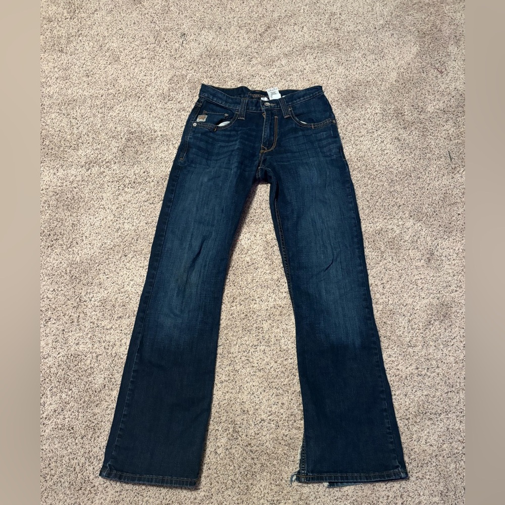 Western worn Cinch Indigo Denim Jeans - Picture 8 of 8